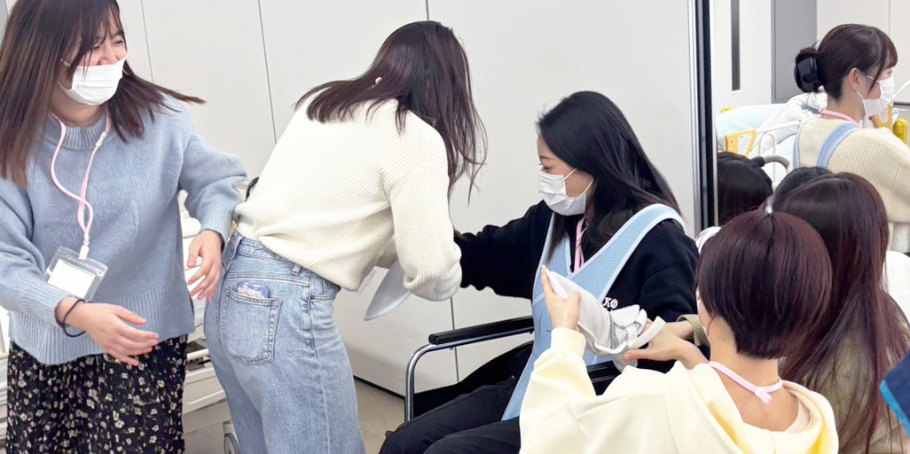 職員の生活を真剣に考えています。看護に専念できる環境を用意。