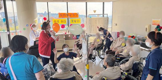 クリスマス会　in 8階デイルーム