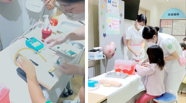 ドキドキ♡血の検査体験