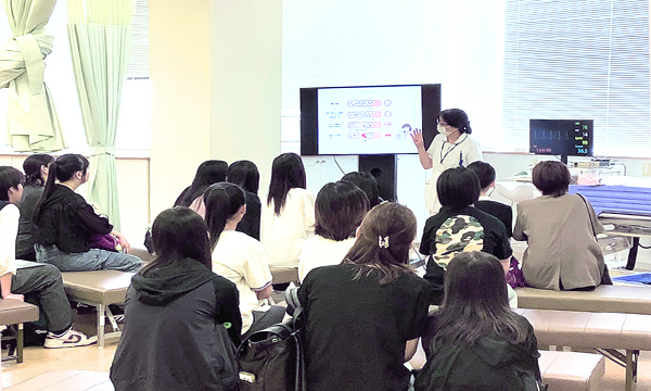 模擬授業の様子